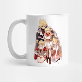 Four Blonde Girls Mug